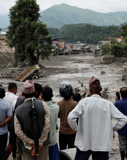 Heavy flood emergency