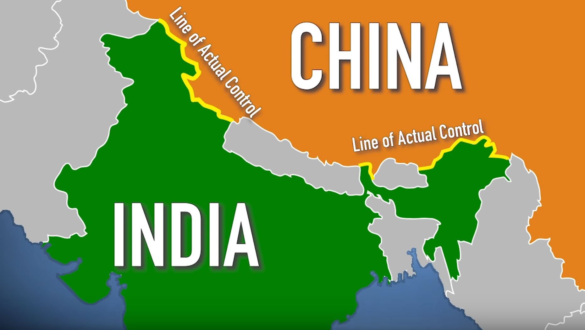 China Invades Nepal Border in India Fight