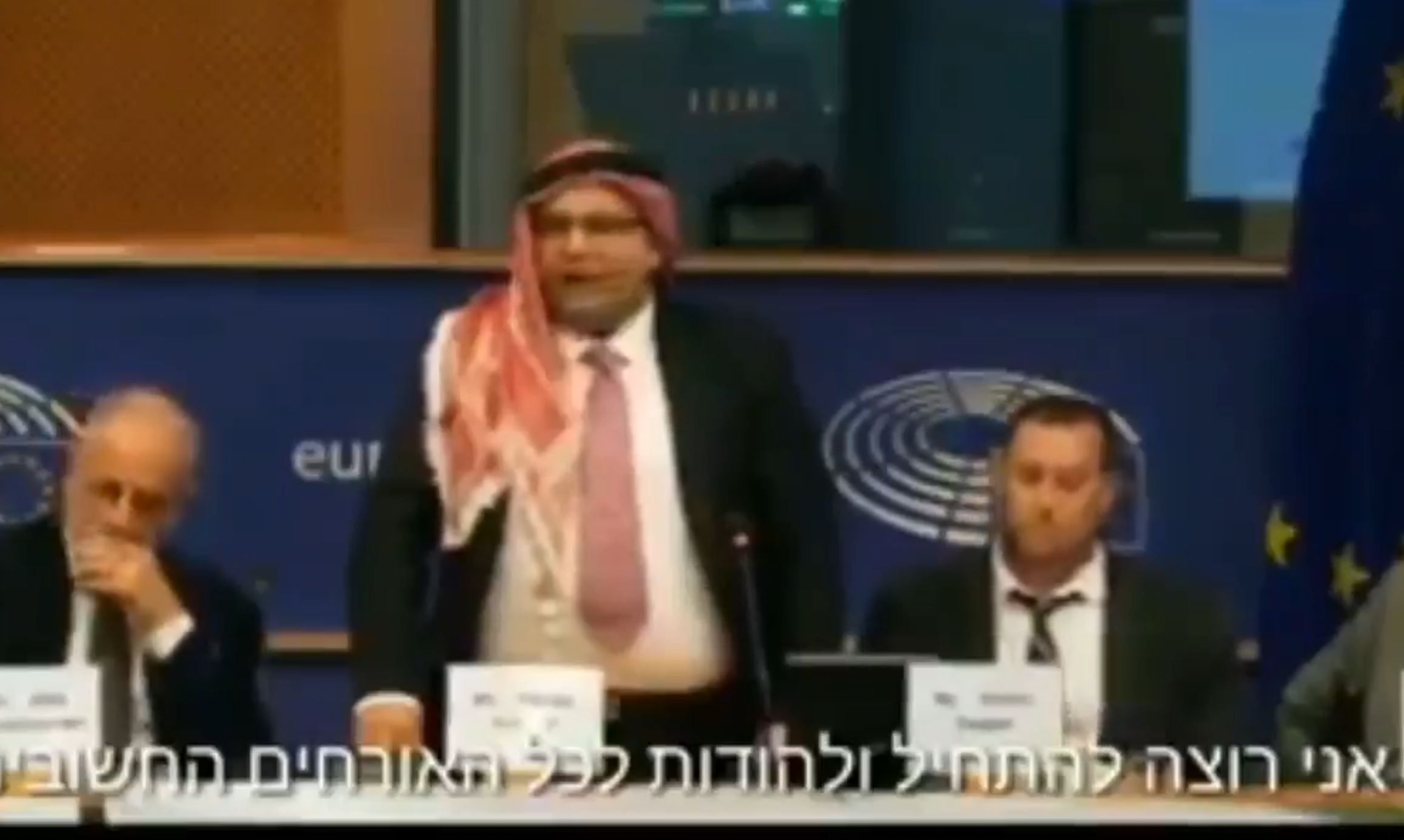 “Palestinian” Jordanian Wows The EU With The Truth About Israel